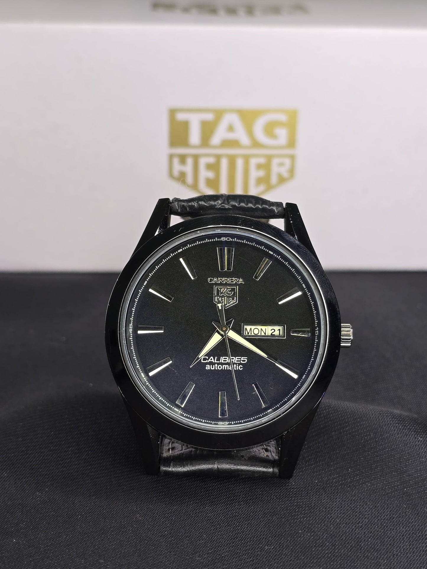 TAG Heuer Carrera Date with Alligator Strap