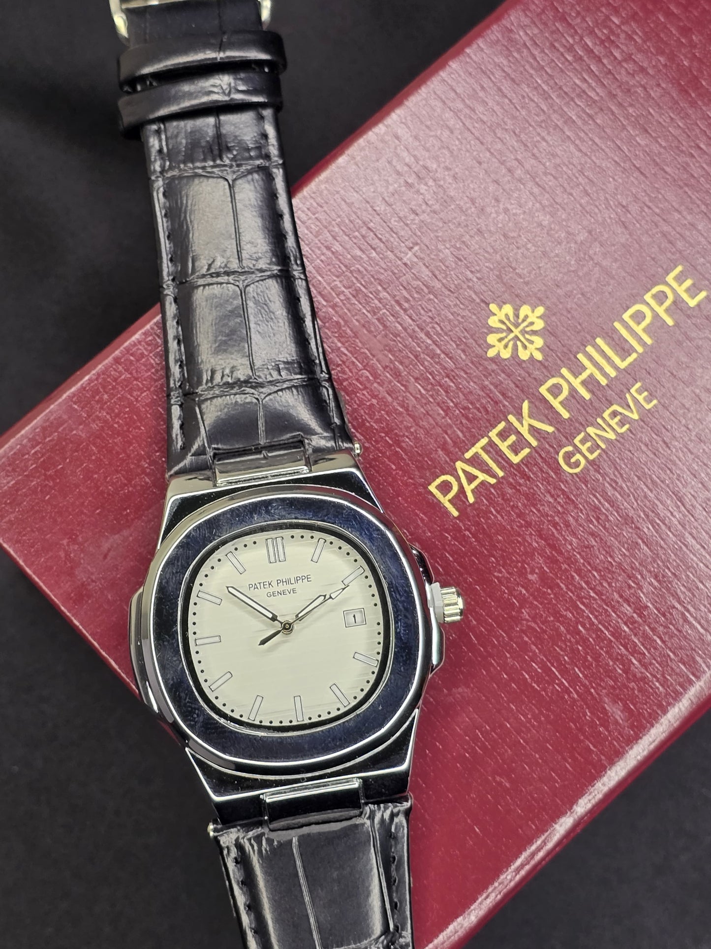 Patek Philippe Geneve Leather Strap